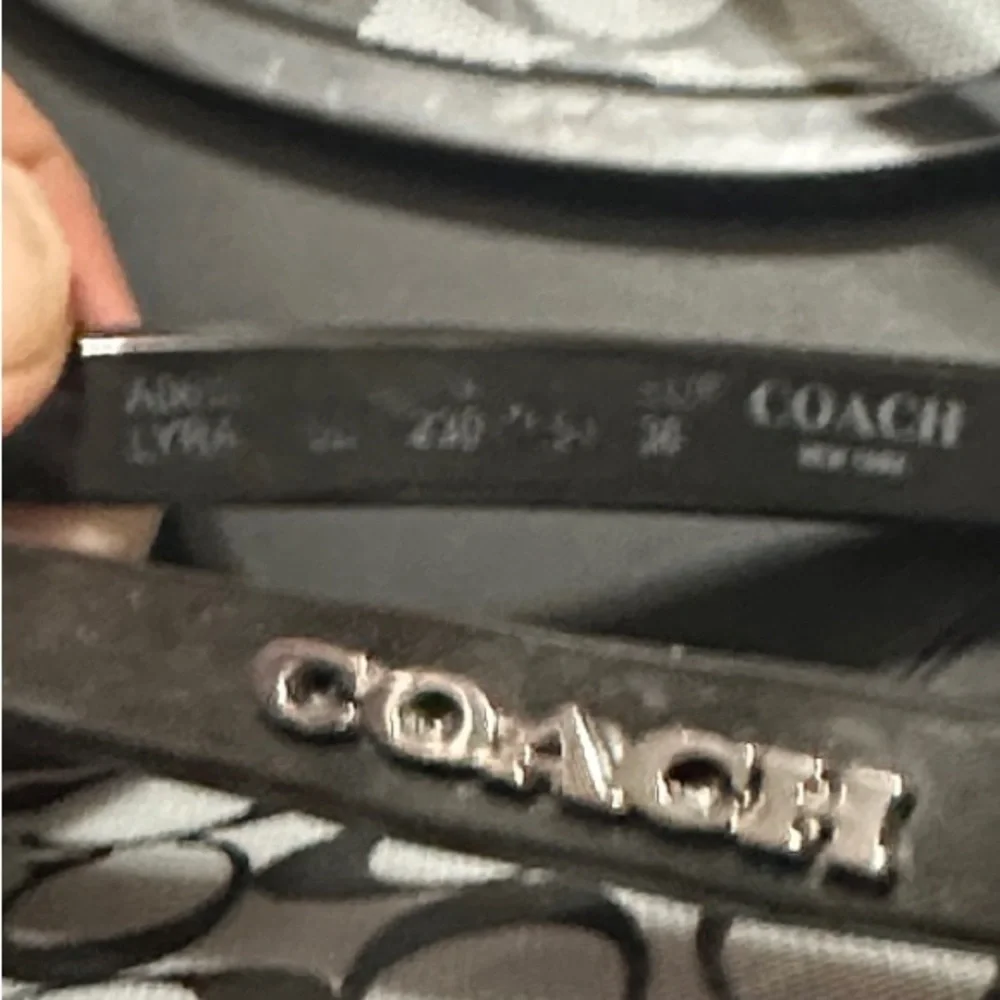 Coach LYRA Women Black and White Sandals Jelly Size 6 - Picture 6 of 9